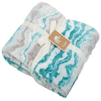 

Flannel Blanket Plain Striped Blanket For Beds Sofa Office Nap Air Conditioning TV Blanket Spring Leisure Lazyer Fleece Blankets