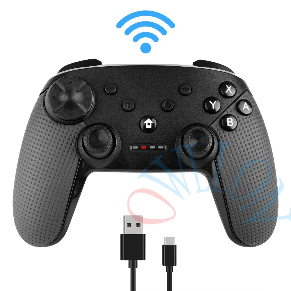 Геймпад для Ns switch PRO Беспроводной bluetooth геймпад для PS3 XINPUT DINPUT Функция с вибрацией 6-осевой Беспроводной контроллер