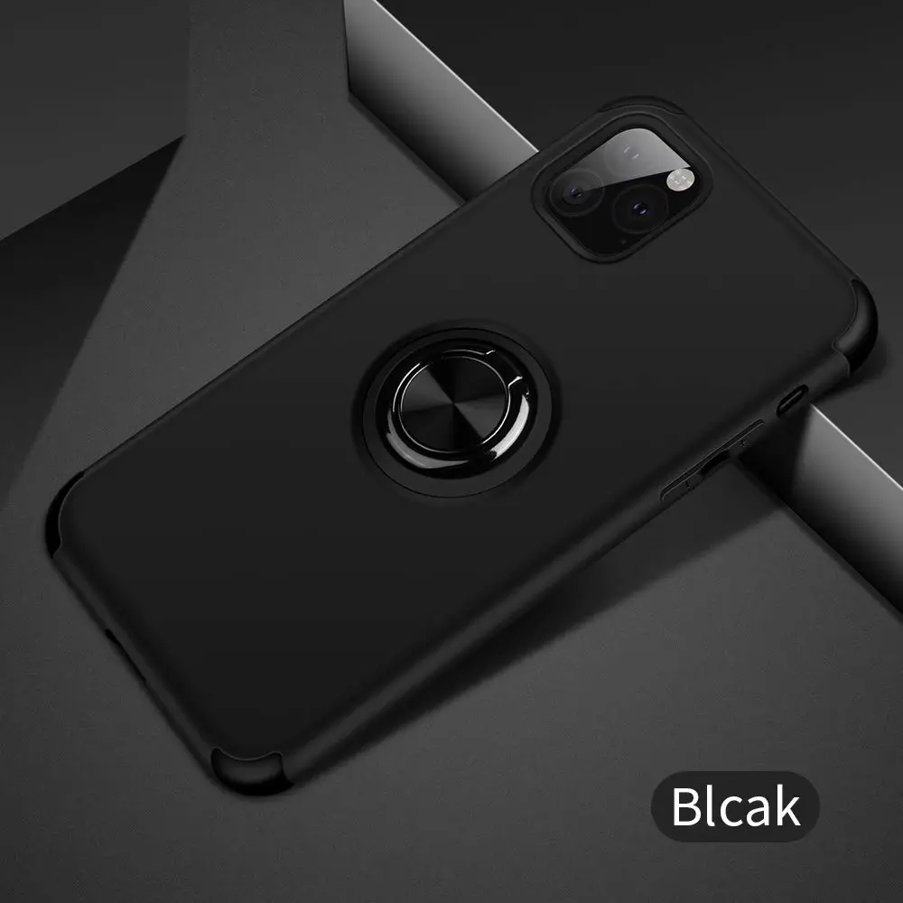 Для iphone 11 pro max чехол, роскошное крутое кольцо с подставкой, анти-осенний чехол для iphone 6 6S 7 8 Plus X XR XS Max чехол для телефона