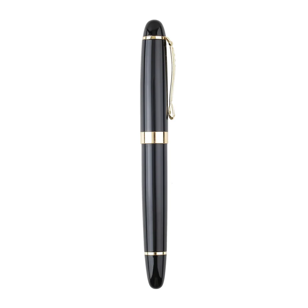 

JINHAO X450 FROSTED BLACK AND GOLDEN 0.7mm BROAD NIB FOUNTAIN PEN JINHAO 450