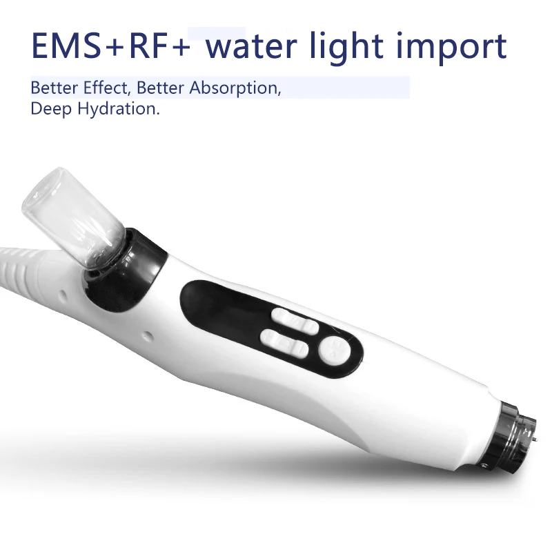 EMS RF радиочастотная мезотерапия нано Увлажняющий инструмент лицевой чистки оборудование для красоты и Омоложения Салон