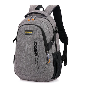 

2020 New Fashion Men's Backpack Bag Male Polyester Laptop Backpack Computer Bags High School Student College Students Bag Male