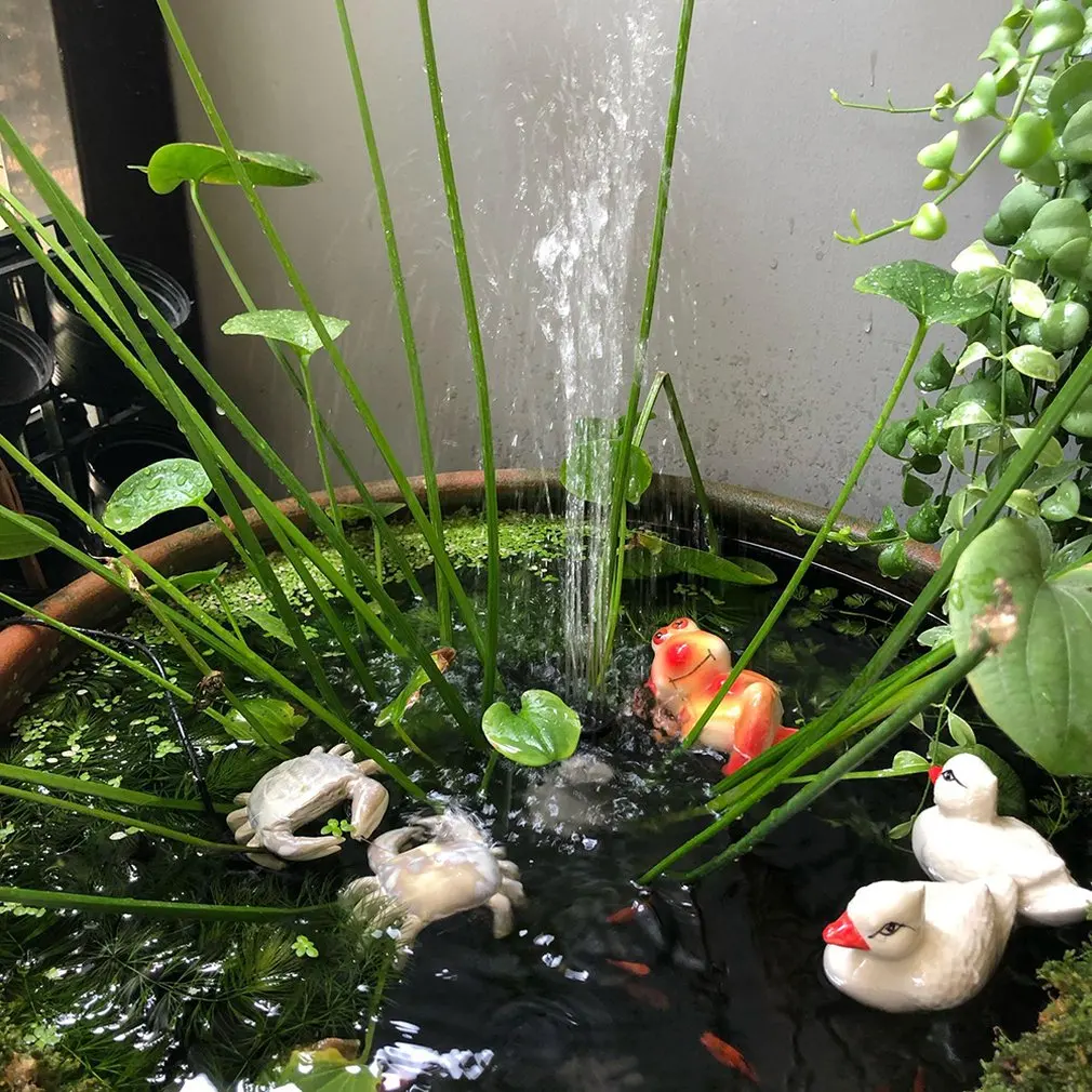 1.2 Watt Solar 12 V Water Pump Fountain Submersible Pump for Outdoor Garden Bath Fish Tank square shape