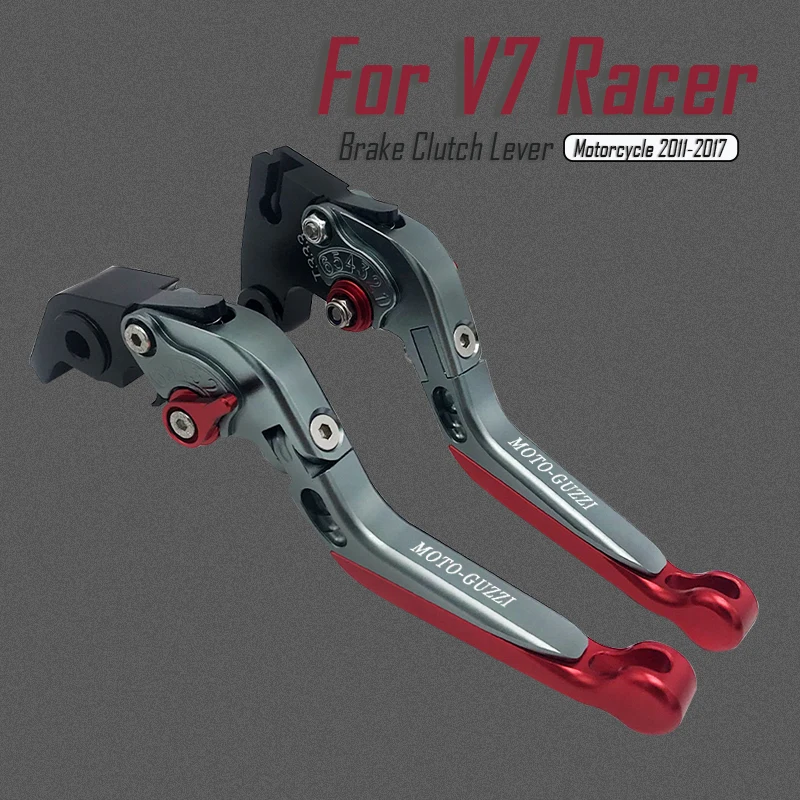 

For Moto Guzzi V7 Racer 2011 2012 2013 2014 2015 2016 2017 Motorcycle CNC Aluminum Folding Extendable Brake Clutch Levers