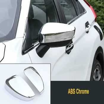 

For Mitsubishi Eclipse Cross 2017 2018 2019 ABS Chromed Side Door Rearview Mirror Cover Trims Car Accessories
