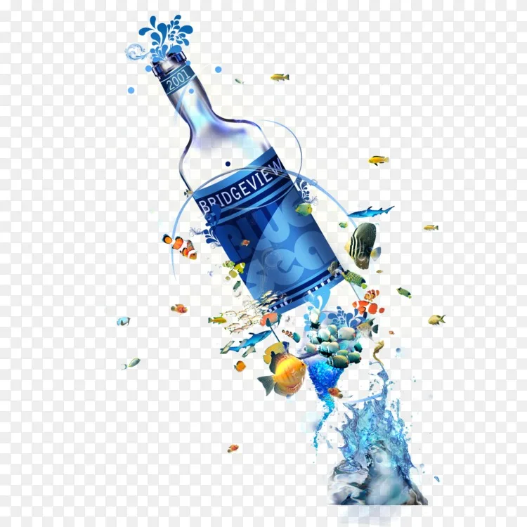 免费啤酒瓶广告-创意啤酒广告png图片素材免费下载_图片编号474309-pn