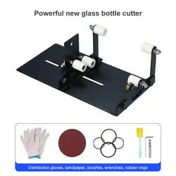 Coupe bouteille en verre, professionnel pour bouteilles de bière, coupe tasse de vin, machine outils de bricolage 