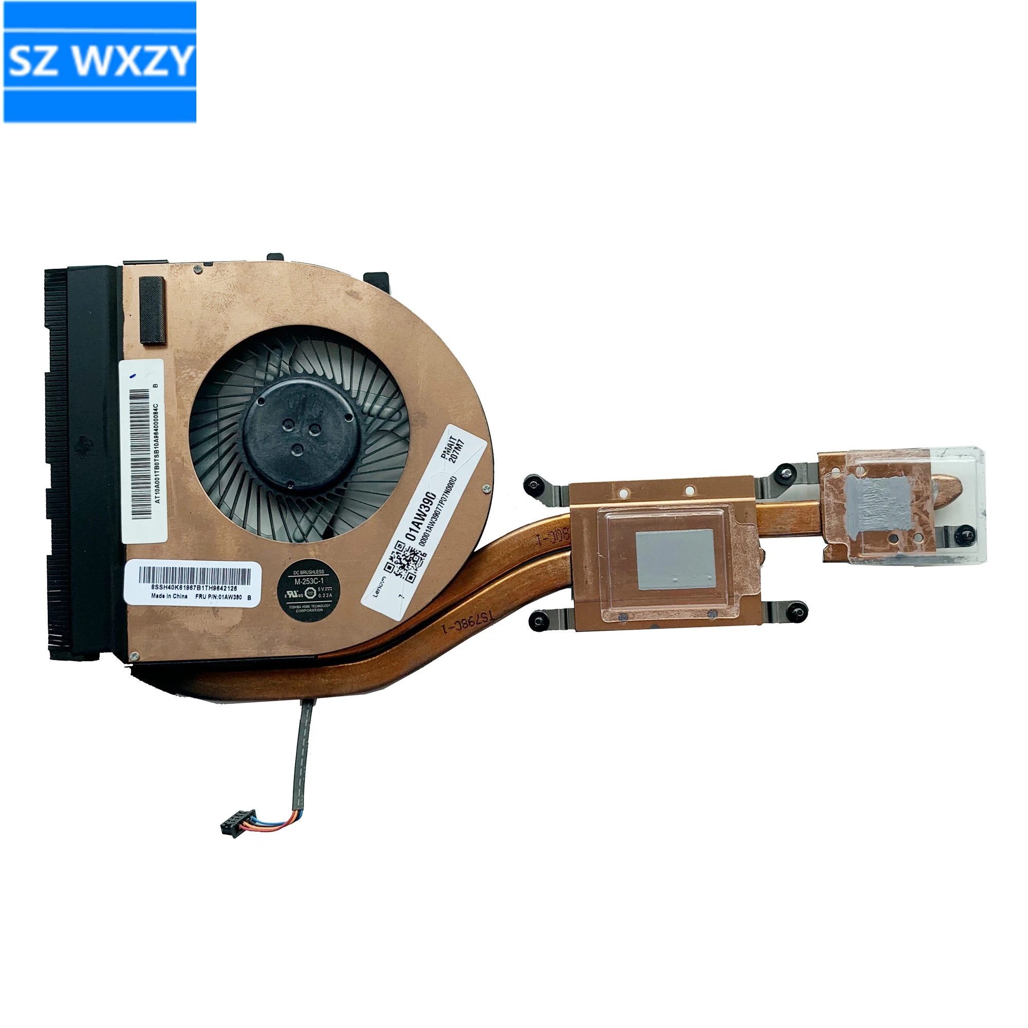 New Genuine Fan & Heatsink For Lenovo ThinkPad T460p T470p 01AW389 New Genuine Fan & Heatsink For Lenovo ThinkPad T460p T470p 01AW389