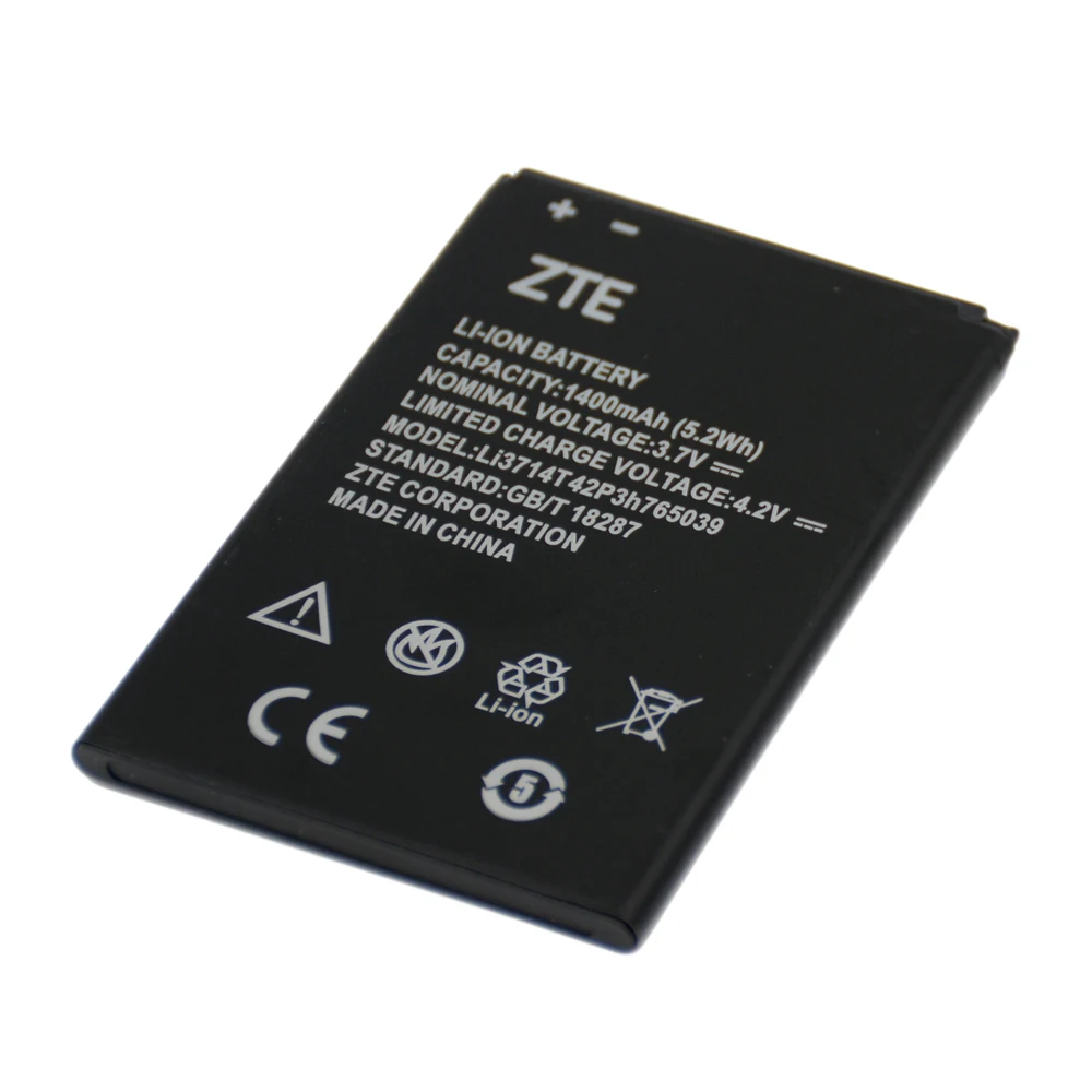 Батарея Li3714T42P3h765039 для zte лезвие A3 T220 AF3 T221 A5 AF5 A5 Pro Q3 T230 1400 мА/ч, настоящая Ёмкость Akku
