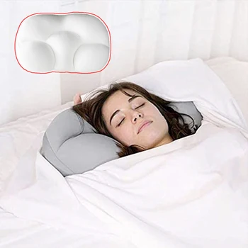 

Deep Sleep Neck Pillow Nursing 3D Ergonomic Washable Travel Soft Neck Pillow Breathable Cotton Fabric Pillow Cushion 43x26x13cm