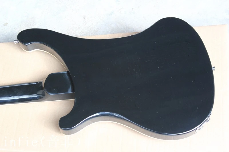New arrival electric bass guitar Blue dual jack of log free shipping@11
