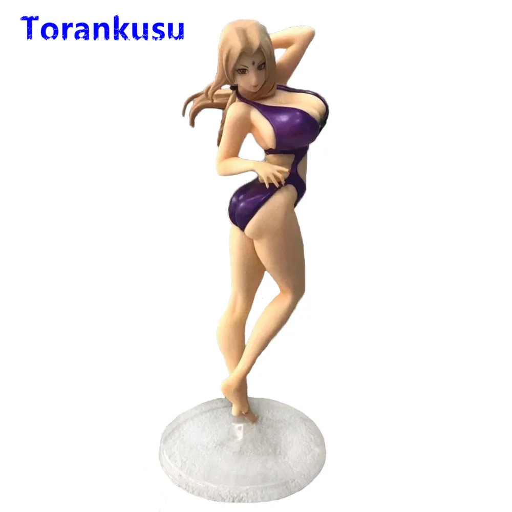 Naruto Tsunade Gals Bikini Ver Splash Sexy Girl Action Figure Swinsuit Hot Toys Collectible Doll Brinquedos Gift Figurals XP