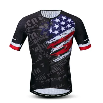 

JPOJPO USA Cycling Jersey Short Sleeve Men Pro Team Mountain Bike Clothing Top Quality Bicycle Jersey mtb Road Cycling Shirt