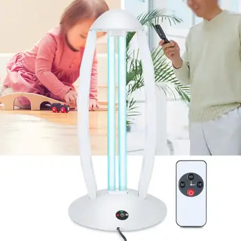 

UV Light UV Sterilizer Portable Ozone Ultraviolet Light LED UV Tube Lamp with Remote Control for Home Car