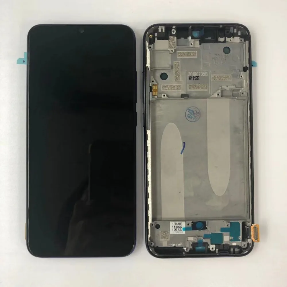 Тест для 6,0" Xiaomi Mi A3 1906F9 AMOLED ЖК-экран+ сенсорная панель дигитайзер Рамка для Xiaomi Mi CC9e инструменты