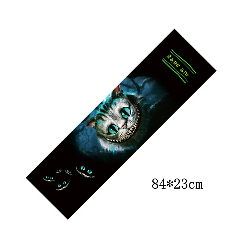 Профессиональный скейтборд Grip tape 84*23 см Мульти графические Griptapes для наждачная бумага для скутера скейт палубные ручки наклейки Прямая поставка - Цвет: 28