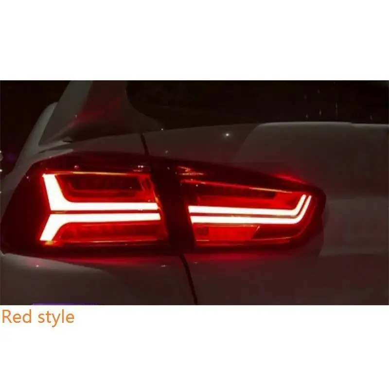 MODEL G Automovil Luces Led Para Авто Стайлинг дневные ходовые фары Задние Автомобильные фары в сборе 17 18 для Mitsubishi Lancer-ex - Цвет: MODEL G
