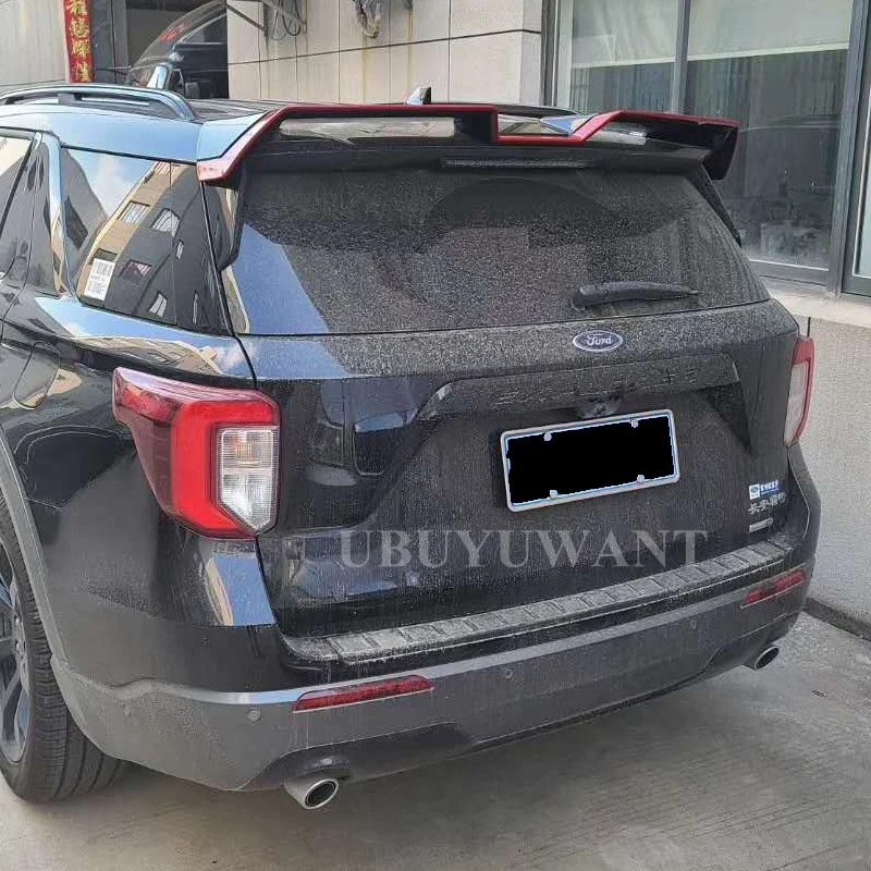 EPFBSQP задний спойлер для Ford Explorer 2019 2020 хэтчбек на крыше ABS Материал грунтовка цвет