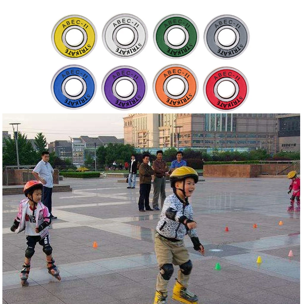 Skateboard Bearings 608RS-ABEC 11 8 Pcs