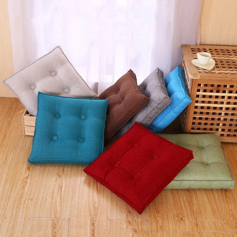 Новое поступление Подушка для стула Съемная моющаяся Coussin Удобная подушка для сиденья зимняя подушка для пола Современный домашний декор