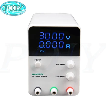 

4 Digits Switch Laboratory Power Supply adjustable Voltage Regulator Switching voltage stabilizer 0-30V 0-10A 115V/230V 50/60Hz
