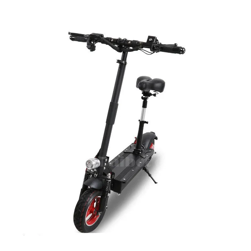 

Folding Electric Scooter Two Wheels Electric Scooters 10'' Single Motor 1000W 48V Portable Electric Bikes Adults