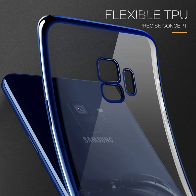 Чехол для Samsung Galaxy S8 S9 S10 плюс S10e Note 8, 9, 10, Note10 Pro Plus 5G 10+ роскошный чехол-накладка из прозрачный термопластичный полиуретан силиконовый чехол чехлы для телефонов
