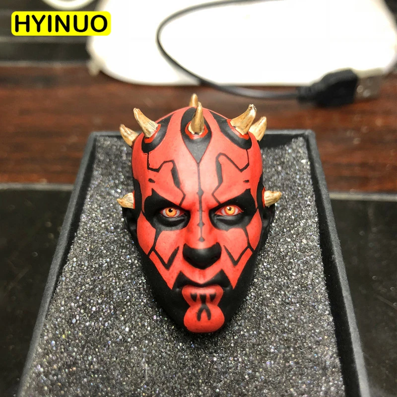 1/6 весы Звездные войны крови Красный рассвет Kenobi Savage реалистичные Дарт Мол Глава Sculpt Headplay для 12 "фигурку средства ухода за кожей