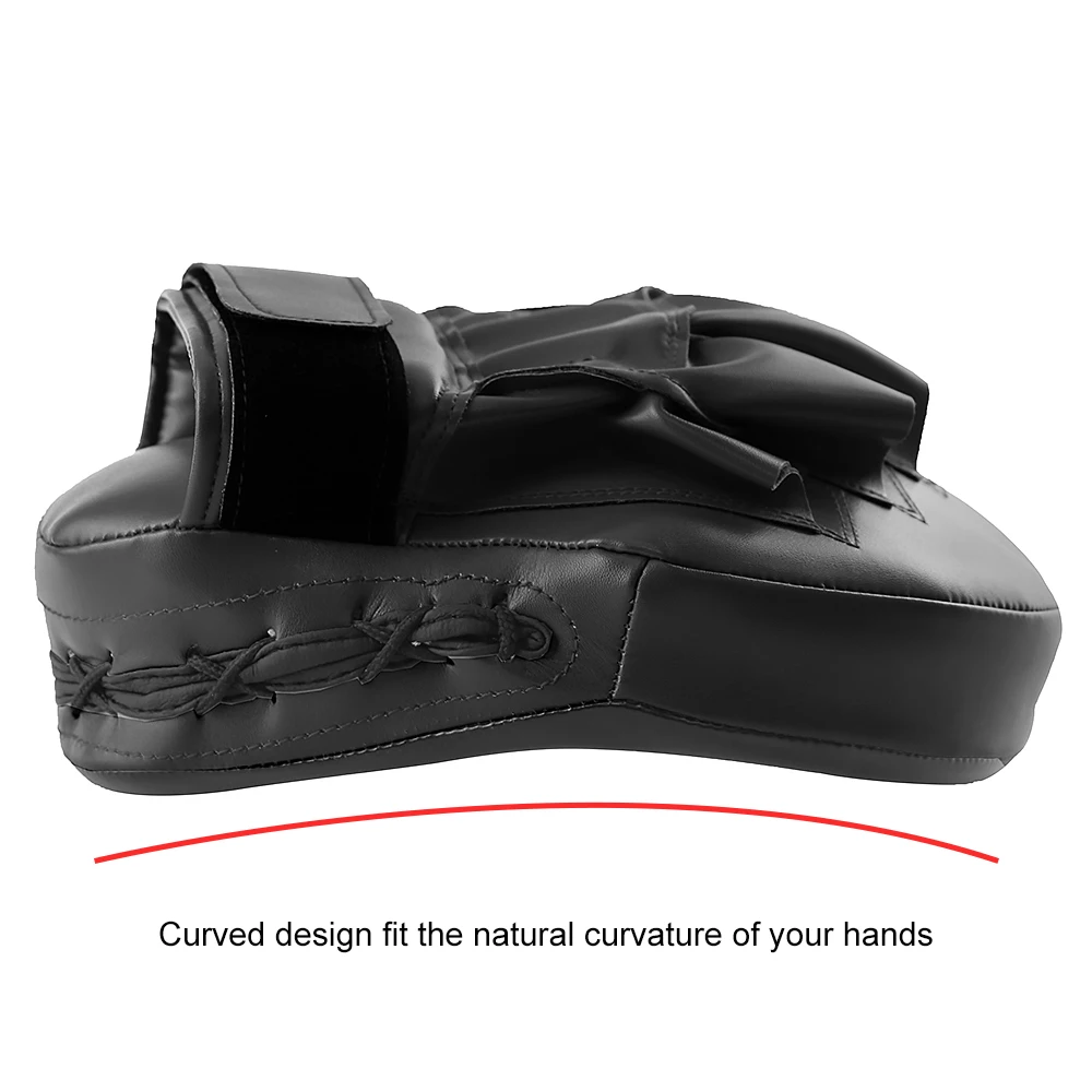 Curved Punching Mitts Boxing Pads - MMA Punch Mitts Training Boxing Punch Focus Mitts Target Focus Punch Pad Gloves Karate Muay