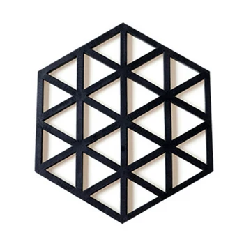 

Holder Heat Insulation Mat Kitchen Placemat Bowl Plate Pad Hollow Mug Coaster Nordic Style Coffee Tea Cup Coasters Pot Pan