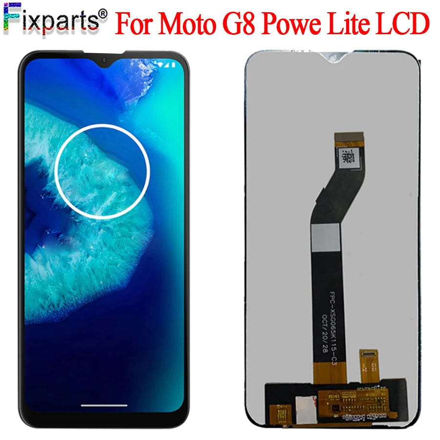 Оригинальный сенсорный ЖК дисплей 6 5 дюйма для Motorola Moto G8 Power Lite дигитайзер в сборе
