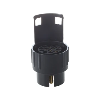 

7 To 13 Pin Adapter Trailer 12V Caravan Truck Towbar Towing Electrical Converter N Type Plastic