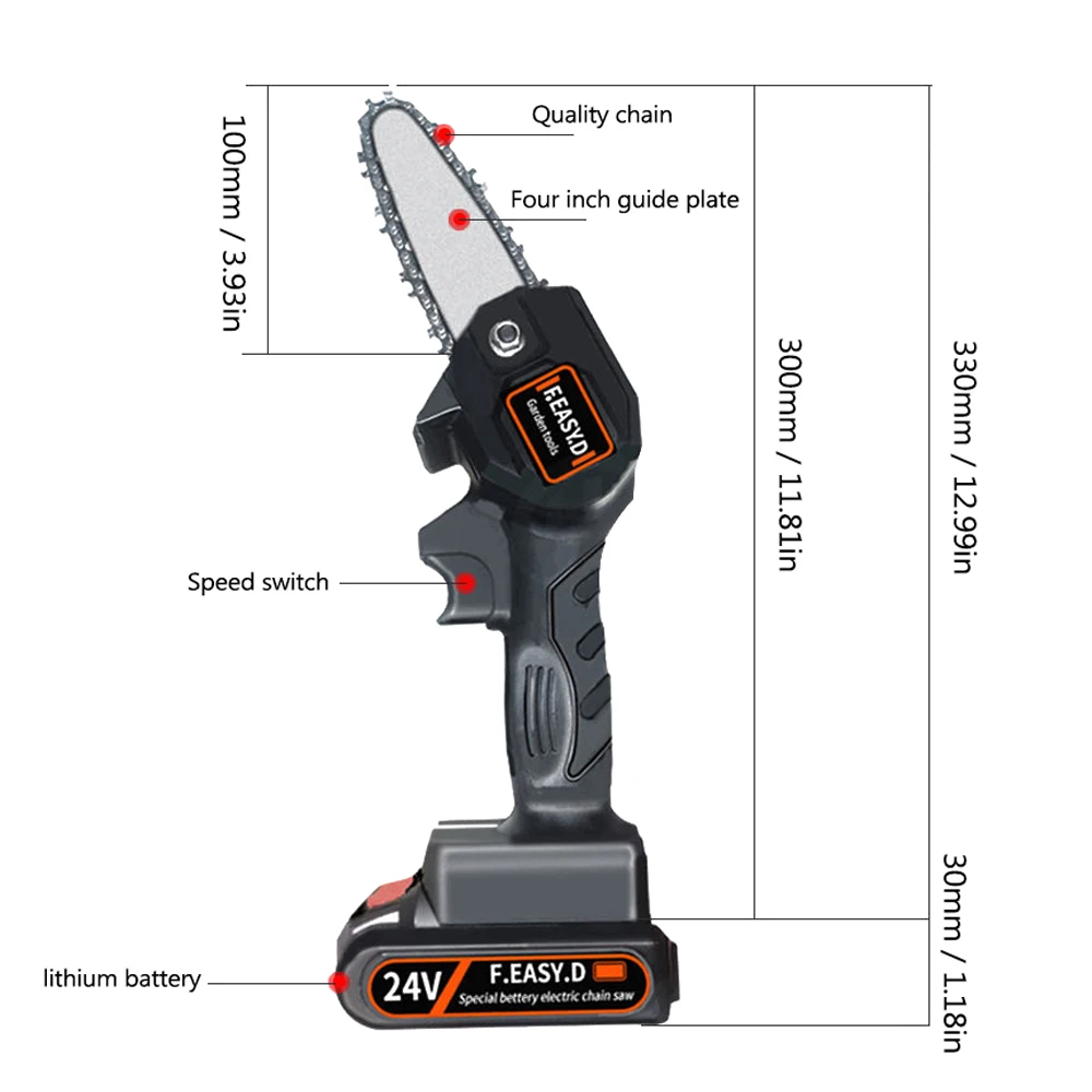 24v Lithium Battery Portable Electric 