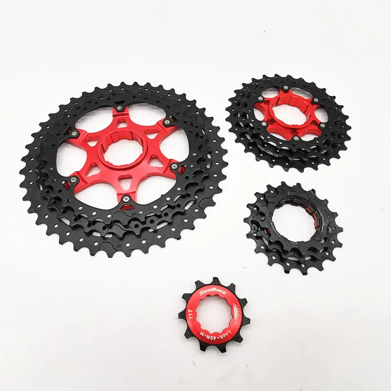 Sunracing 11-42T 10 скоростной велосипед freewheel Wide thewire велосипед MTB кассета freewheel