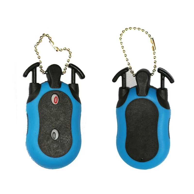 1 Pcs Mini Golf Stroke Shot Putt Score Counter Chain Golf Score Indicator Scoring Device Tally Keeper with Key