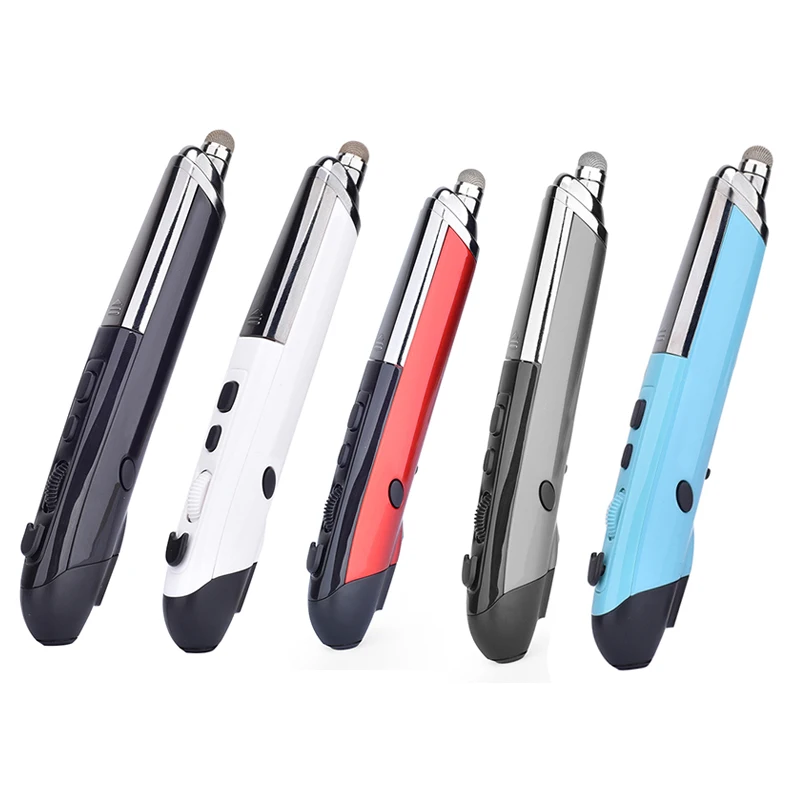 PR-08 Wireless Mouse 2.4GHz PPT Flip Pen Web Browsing Pointer 1600DPI 6 Keys Press for Laptop Tablet | Компьютеры и офис
