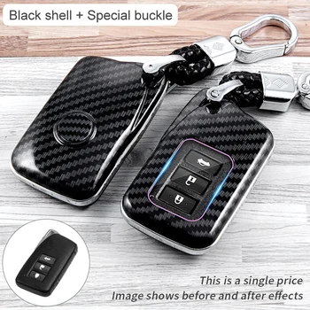 

ABS Carbon Fiber Car Remote Key Case Cover For Lexus NX GS RX IS ES GX LX RC 200 250 350 LS 450H 300H Auto Key Shell Holder Fob