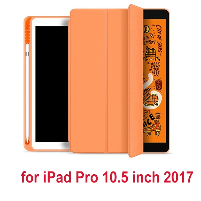 Чехол для iPad Air 3, 10,5,, iPad Pro, 11 дюймов, чехол с карандашом, Магнитный чехол для планшета, для iPad Pro 10,5 для сна - Цвет: Pro 10.5 inch 2017