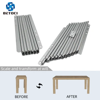 

BETOCI cabinet folding table telescopic track small home multifunctional desk bar telescopic slide hardware accessories