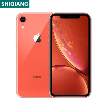 Teléfono móvil iPhone XR desbloqueado, pantalla de 6,1 pulgadas, 3 + 64/128/256GB, cámara de 7 + 12MP, 1 Tarjeta SIM