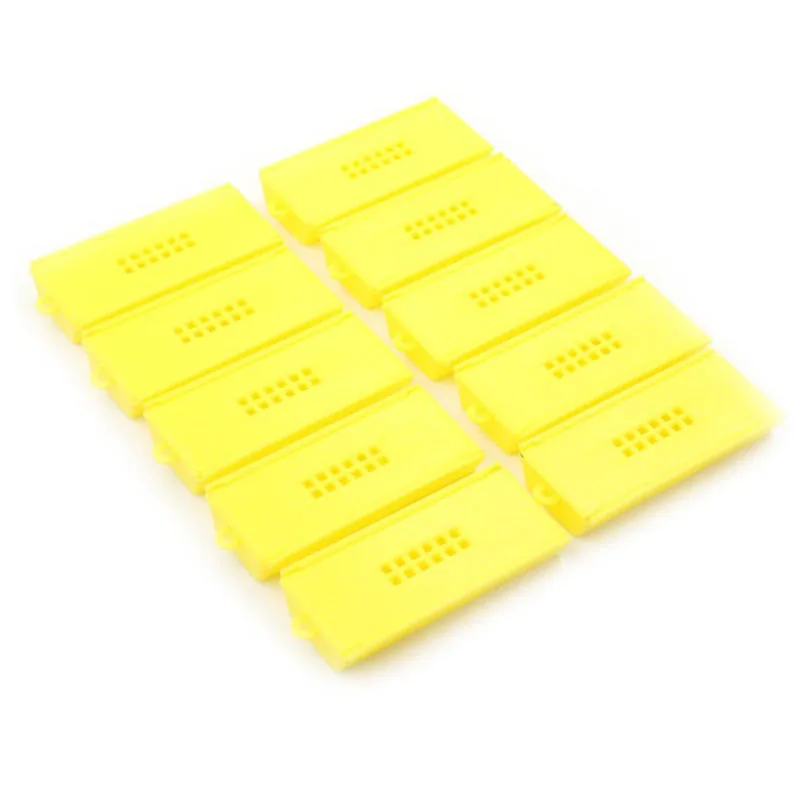 

10Pcs Plastic Queen Bee Butler Cage Catcher Trap Case Beekeeping Tool