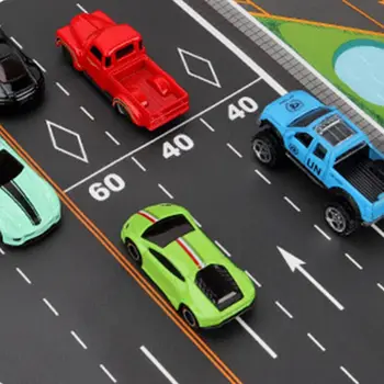 

Children Toys Gift Big City Traffic Car Park Play Mat Waterproof Non-woven Kids Playmat Pull Back Car Toys For Children Mat
