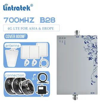 

Lintratek 3pcs Internal Antennas Kit 4G B28 LTE 700mhz Mobile Phone Signal Booster MGC/AGC/ISO Functional Repeater Amplifier#7+1
