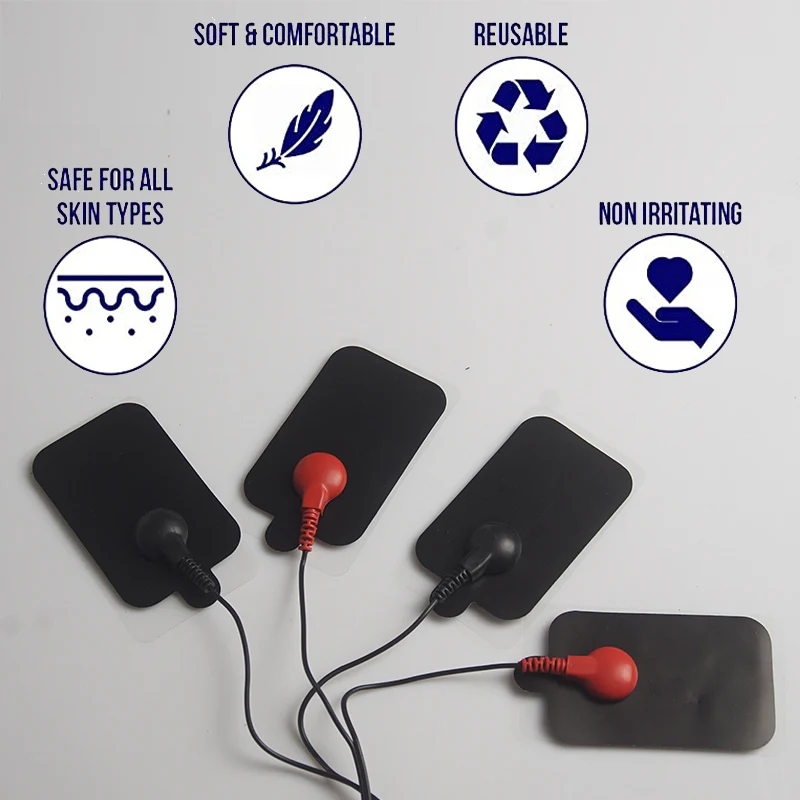 Electrosex Reusable Pads Bdsm Electric Shock Self Adhesive Electro Therapy Patches for Electrical Stimulation Estim Sex Toys