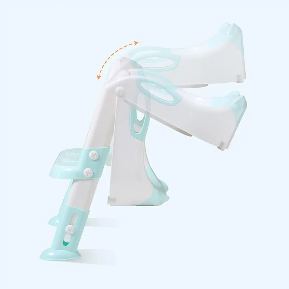 Складной Детский горшок сиденье писсуар спинка тренировочный стул с ступенчатым