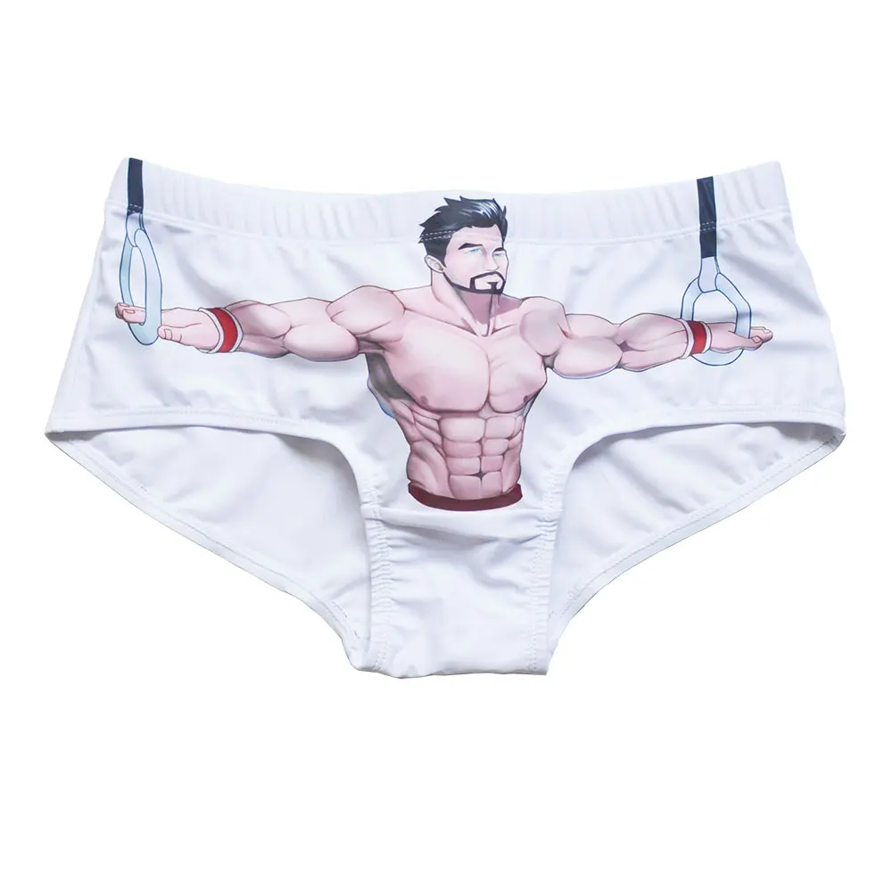 New men swimwear beach shorts swimsuits Men's boxer Surfing Swim pants spa beach bathing slips nylon stretch swimming trunks