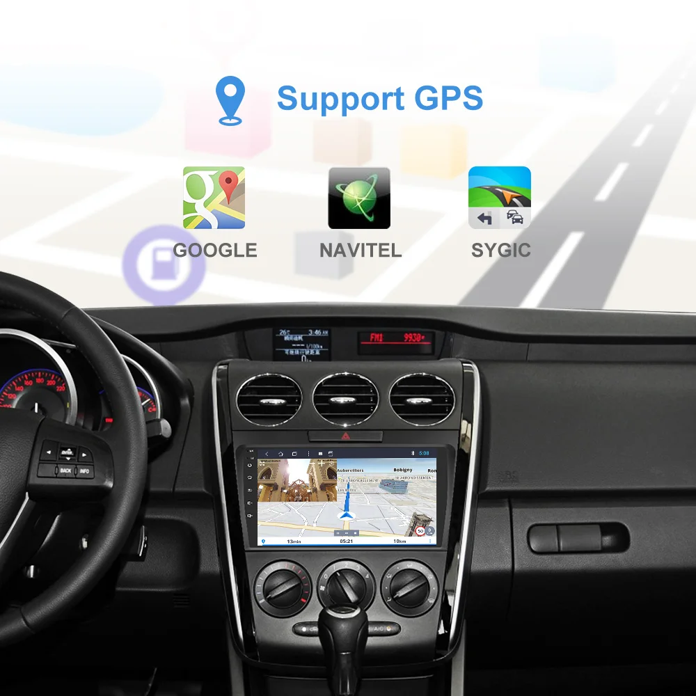 Автомобильный Радио мультимедийный плеер для Mazda CX7 CX-7 CX 7 Авторадио 2Din Android 9,0 gps навигация магнитофон стерео ips экран