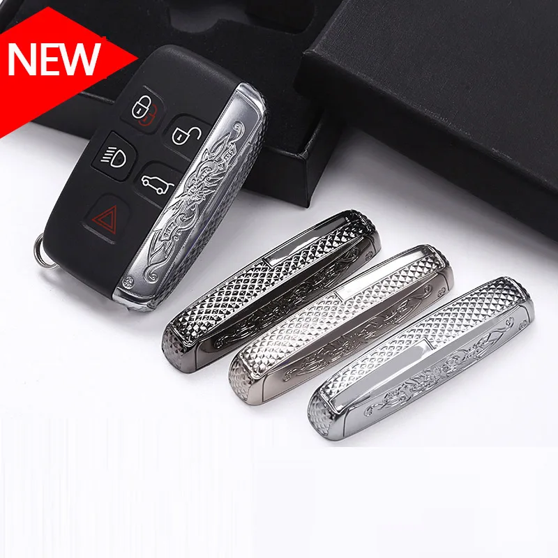 

For Land Rover Discovery 5 LR 4 for Range Rover Autobiography Velar Sport Vogue Chrome-plated Unique design 5-button key case