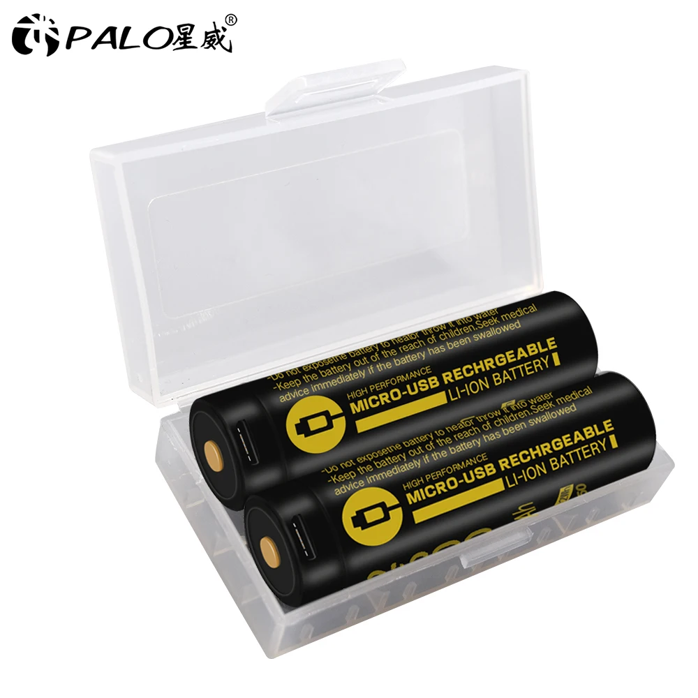 Перезаряжаемый литий ионный аккумулятор USB 3 7 в 18650 3500 мА/ч светодиодный индикатор