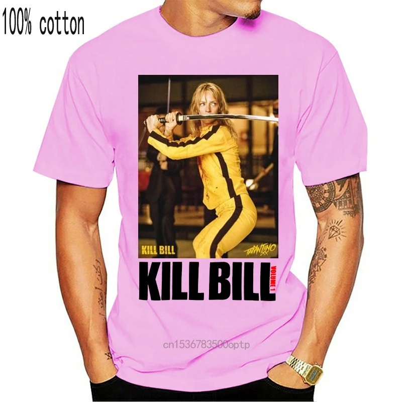 Новинка Мужская футболка Pacsun Kill Bill Vol 1 Ii белая с круглым вырезом из фильма